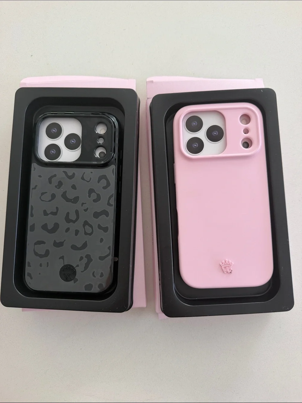 Velvet Caviar iphone 17 pro cases (two)